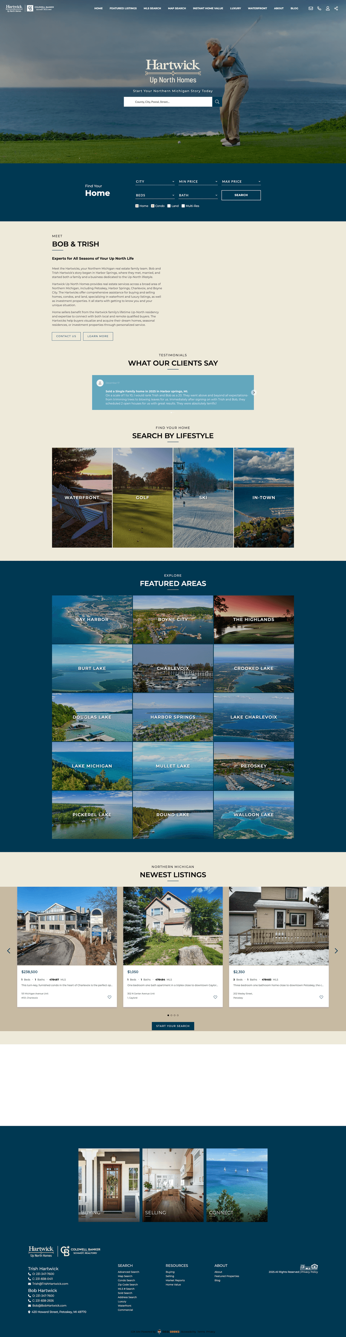 Premium Homepage Example