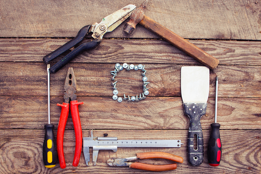 Home owners living in Johns Creek do regular home maintenance.