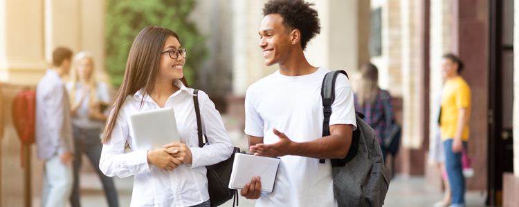 Students Walking To School