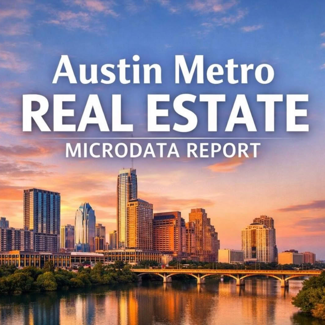 Austin Metro Real Estate Microdata Graphic