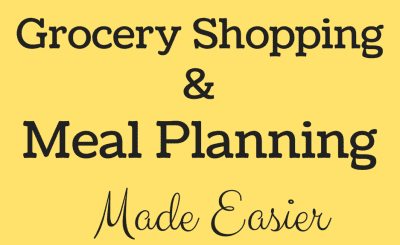 Grocery Shopping & Meal Planning Made Easier