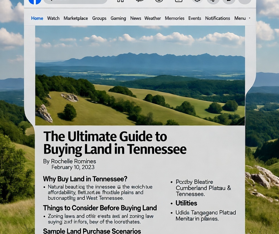 Ultimate Guide to Buying Land in Tennessee: Tips, Stories & Insights