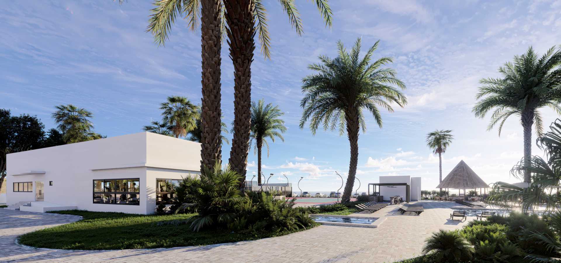 Flamingos Paradise exterior render 7