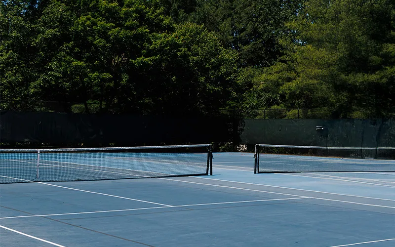 Pickleball court