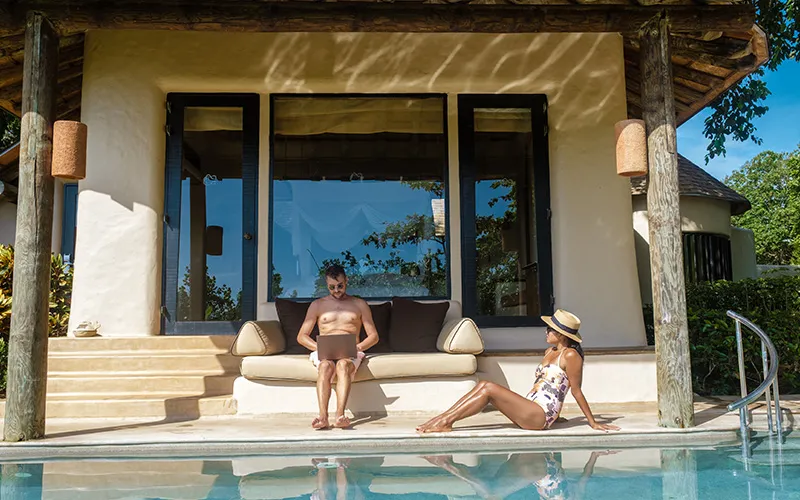 Club House and pools