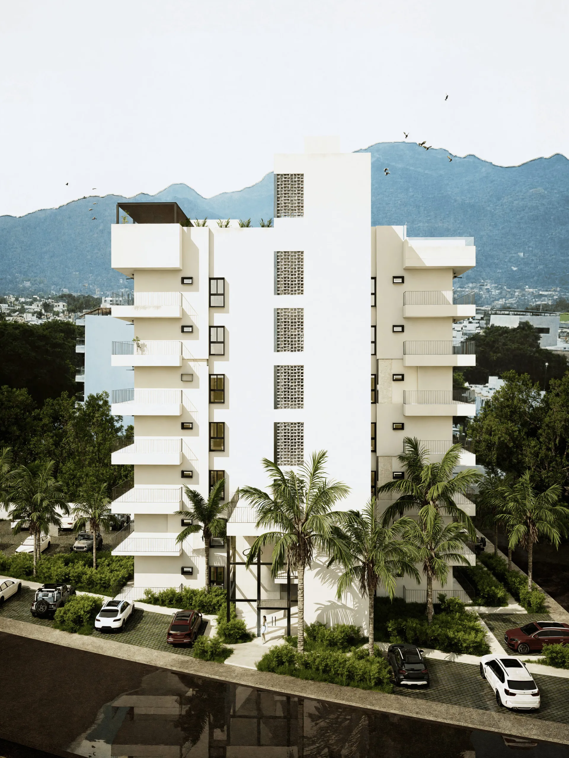 MCS Fluvial facade