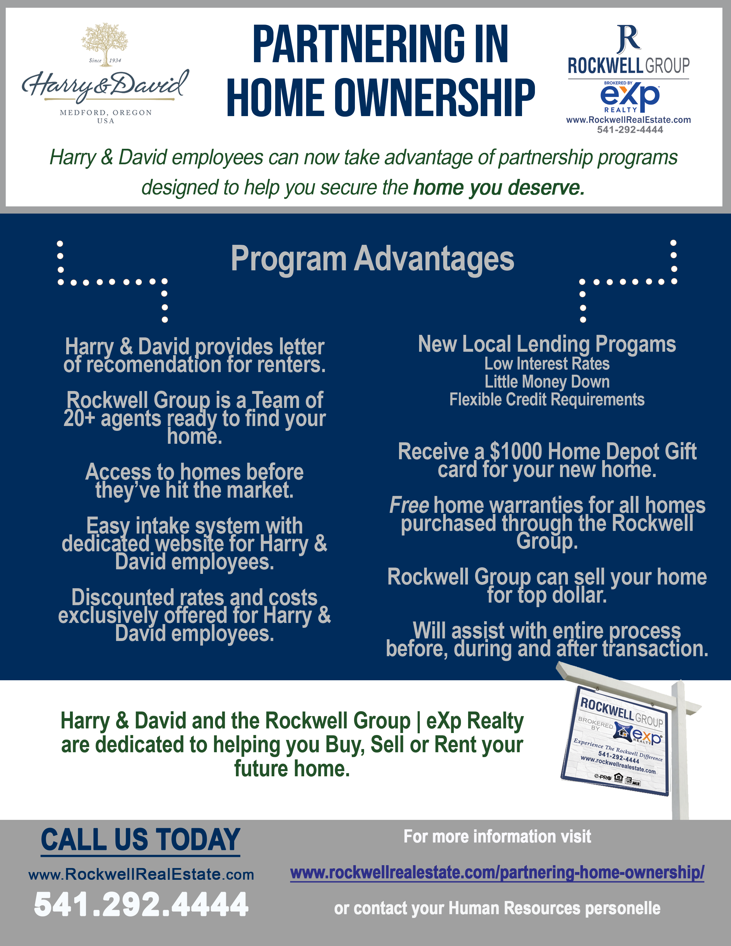 Harry & David Partnering in Home Ownership