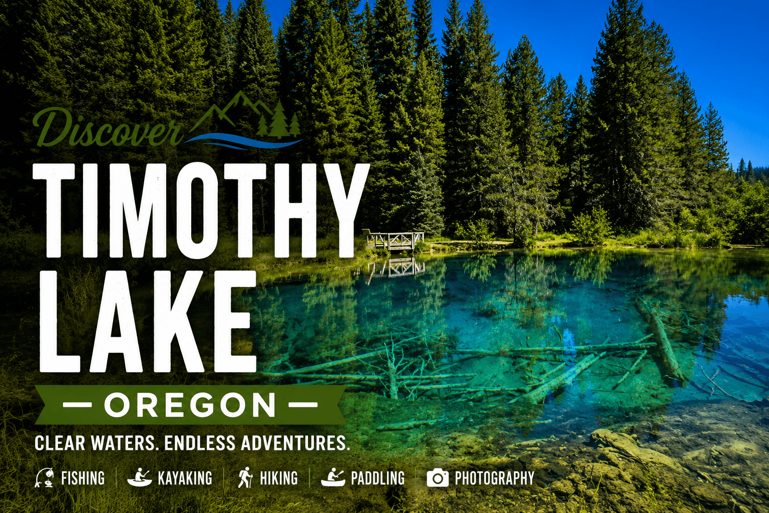 Timothy Lake with Mount Hood reflection