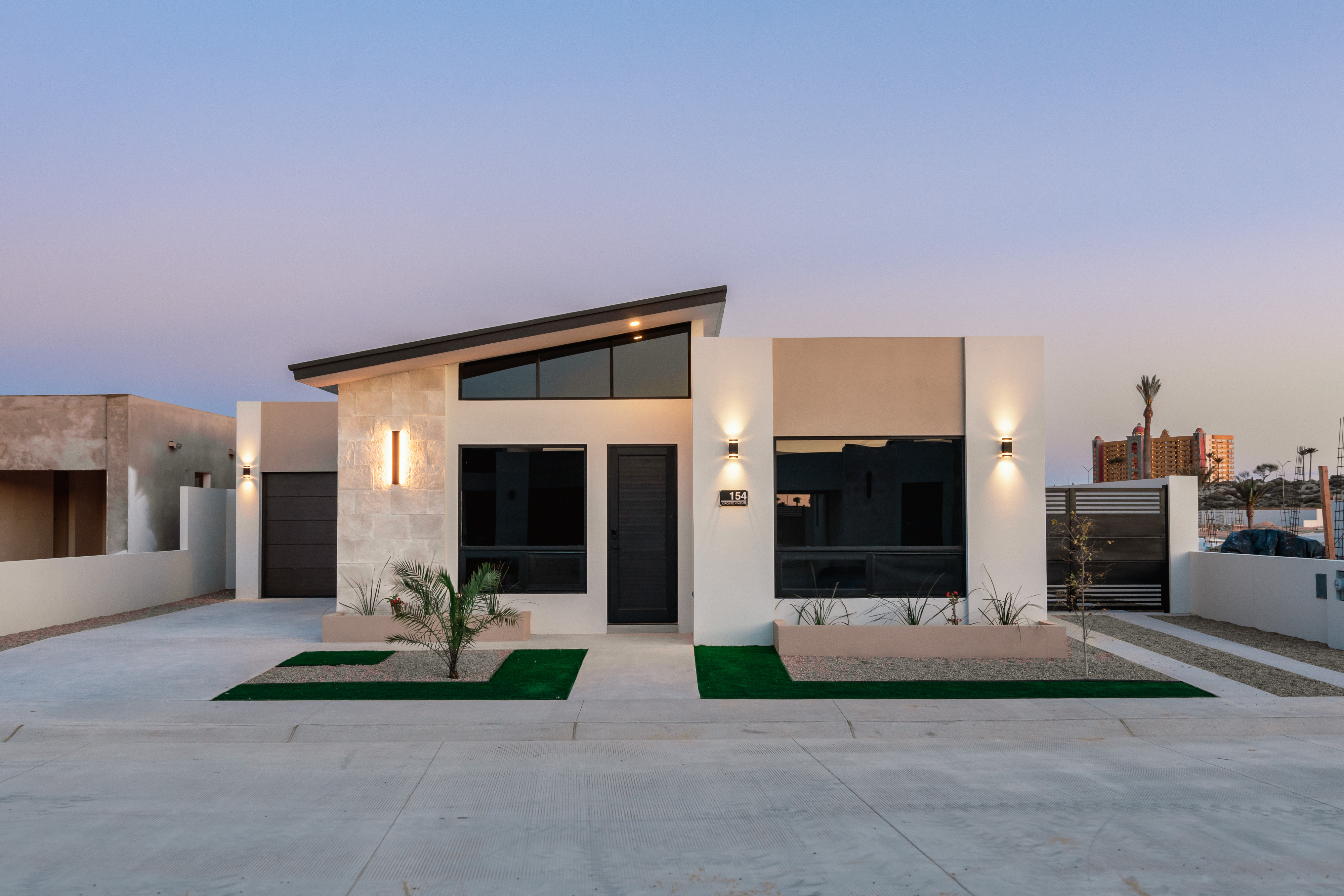 Casa Viento model home at Viviente at Sandy Beach, Puerto Pe&ntilde;asco