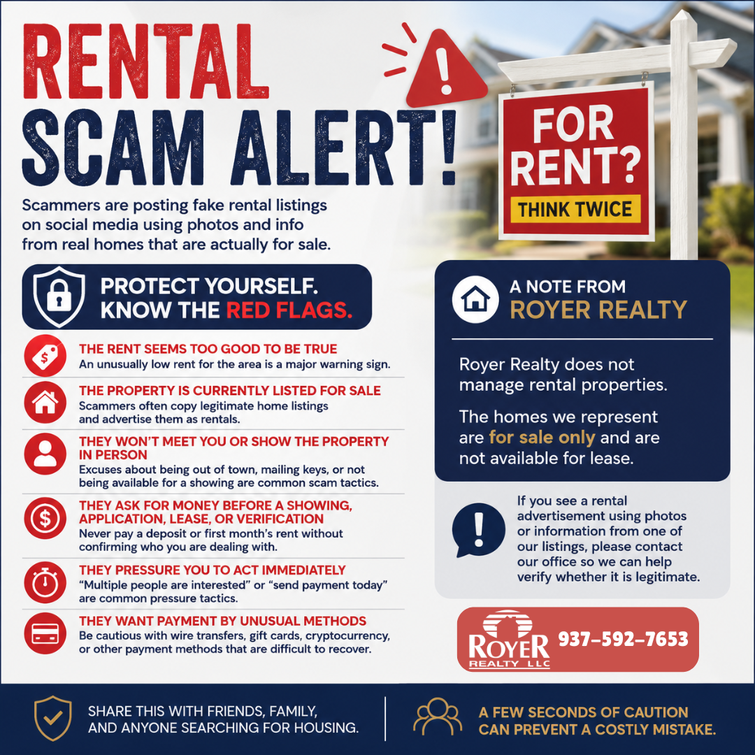 Rental Scams on Social Media: Red Flags to Watch For | Royer Realty Blog Post Image