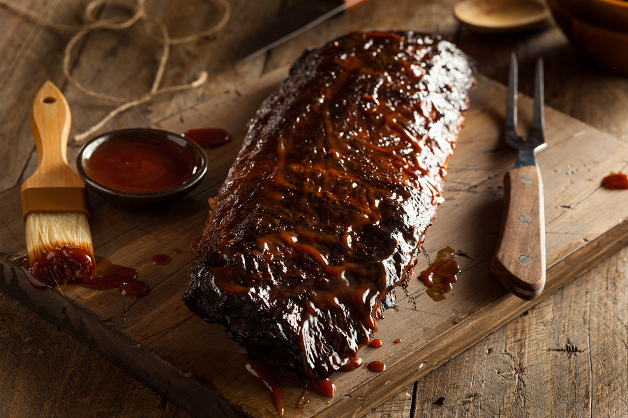 Eat barbeque on Helotes real estate.