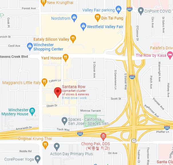 https://www.google.com/maps/place/Santana+Row/@37.3198912,-121.9483443,15z/data=!4m5!3m4!1s0x0:0xa3792edc2d5f8e0d!8m2!3d37.3198912!4d-121.9483443
