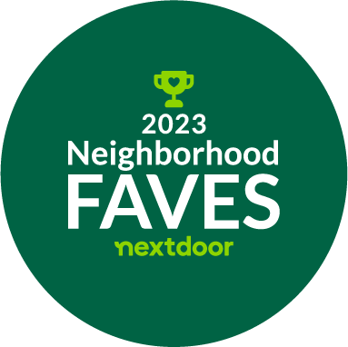 Image: Nextdoor 2023 Neighborhood Fave sticker