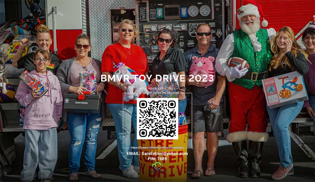Click Here to be Redirected to the BMVR Toy Drive 2023 Photo Gallery - Find your photo to download.