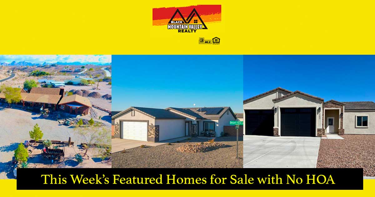 This Week's Featured Homes for Sale with No HOA Fees