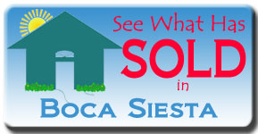 See the latest sold properties at Boca Siesta on Siesta Key