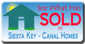 The latest canal front home sales on Siesta Key, FL