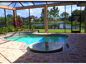 Lake View by the Pool at 3566 Founders Club Dr, Sarasota, FL