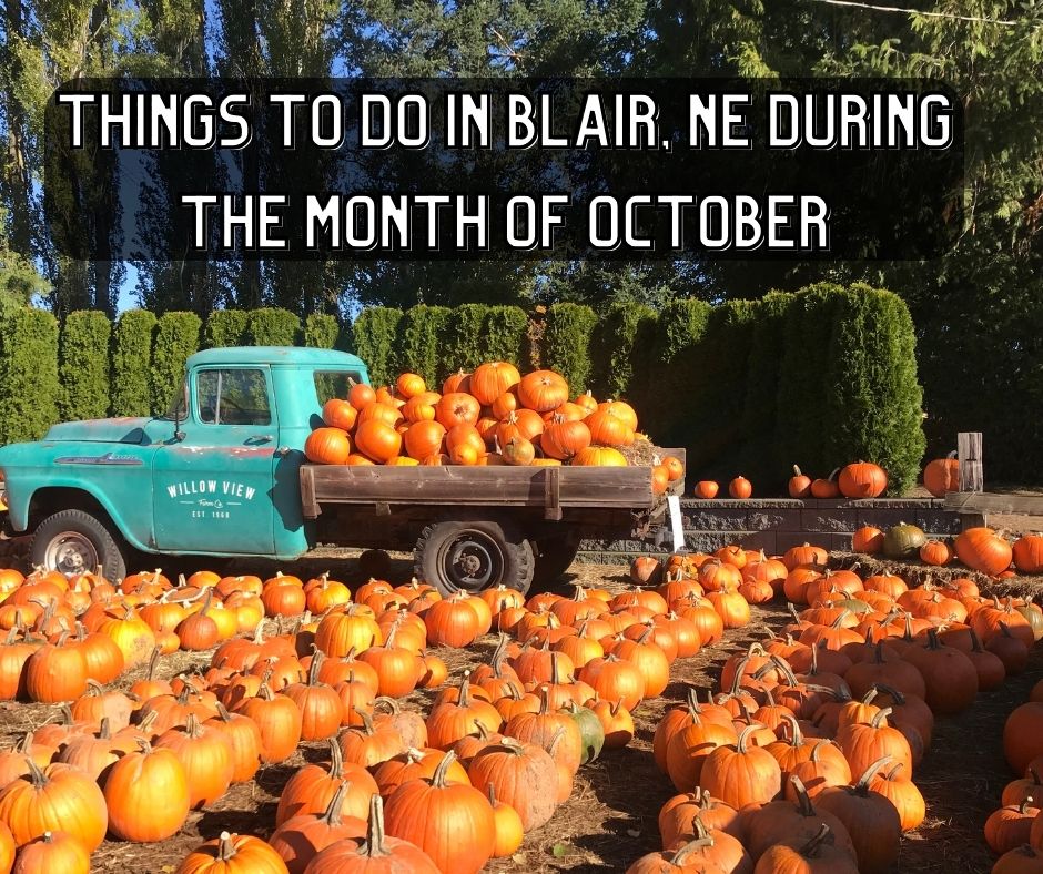 Discover the best activities to do in Blair, NE this October, including the famous Skinny Bones Pumpkin Patch! From haunted tours to Harvest Fests, Blair has something for everyone.