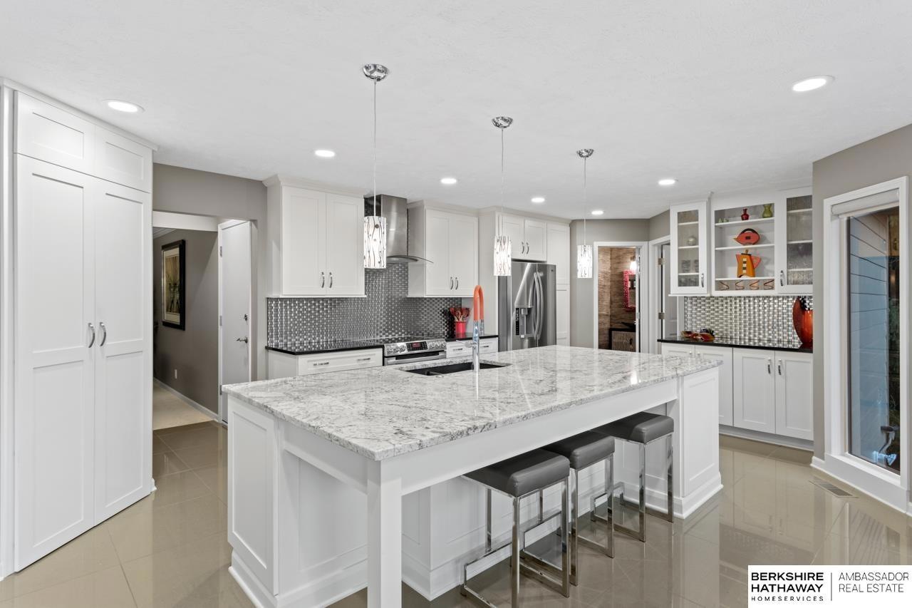 Modern kitchen in Phil Bockman's new home