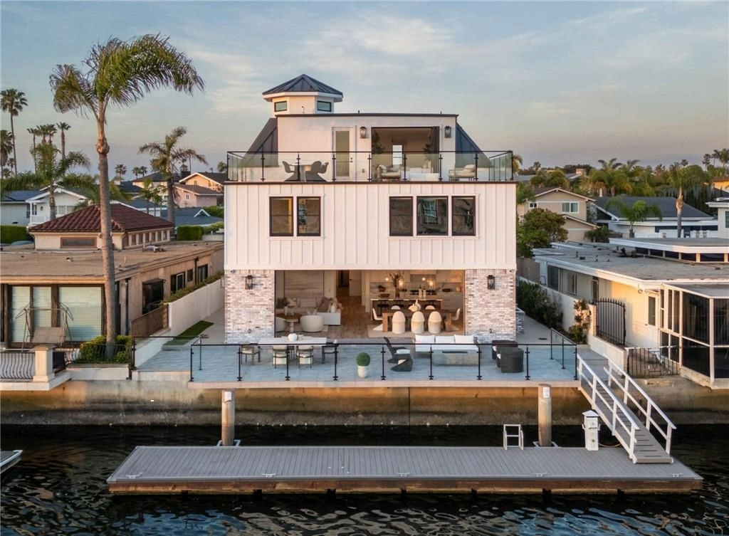 Waterfront luxury home