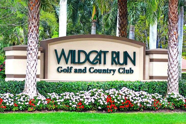 Wildcat Run Sign