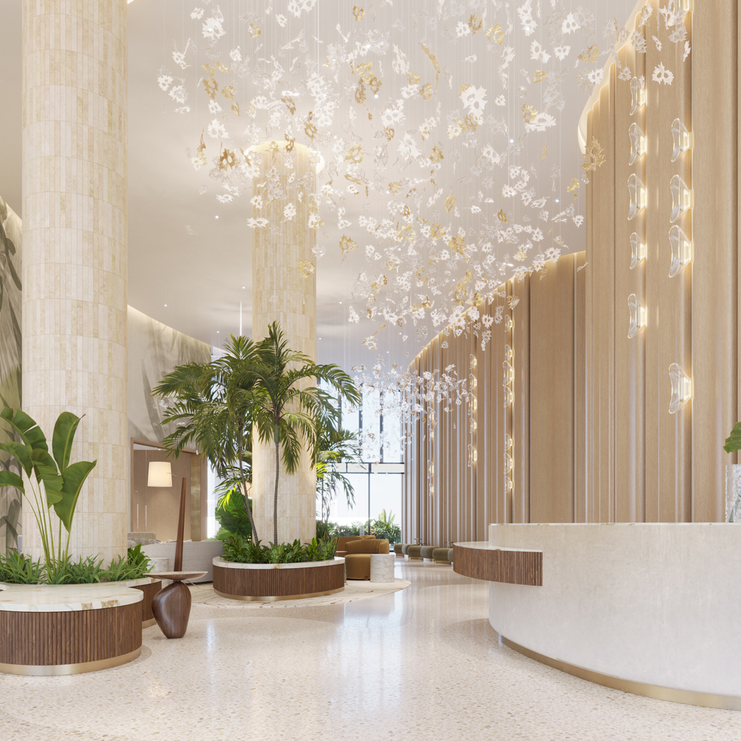 Ritz Carlton Residences Estero Bay Lobby