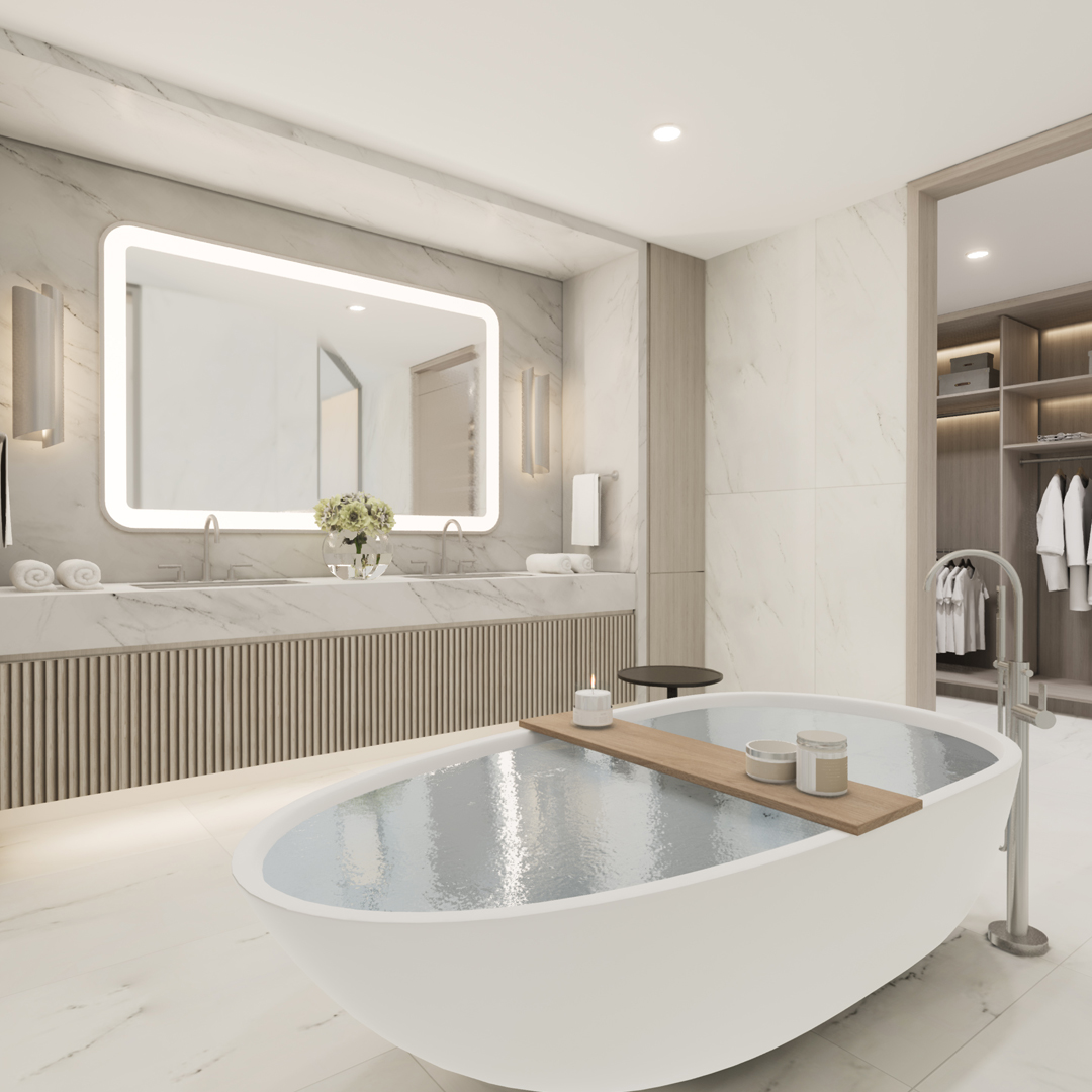 Ritz Carlton Residences, Estero Bay Master Bath