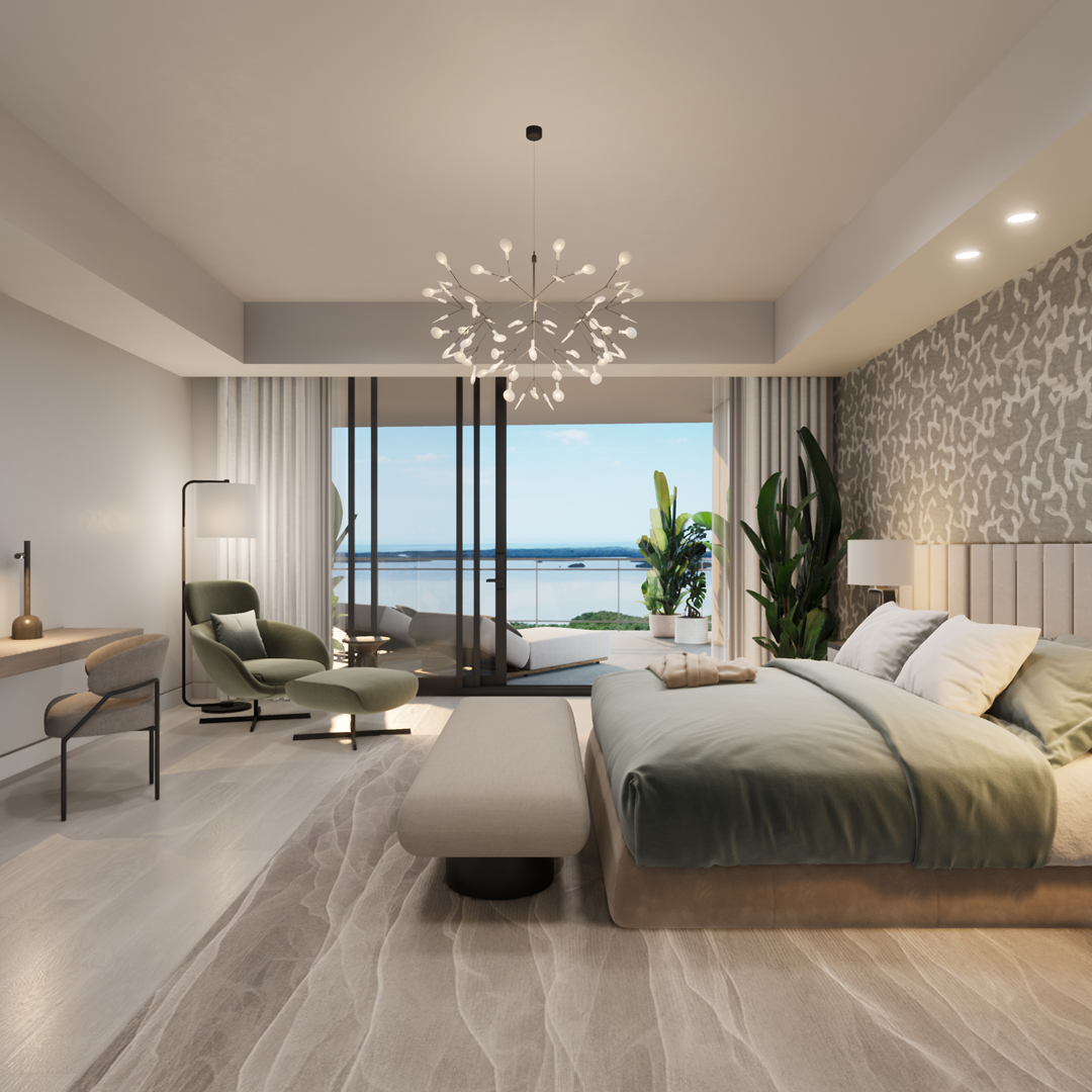 Ritz Carleton Residences - Master Bedroom