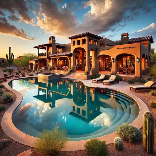 Litchfield park great for outdoor living in the winter months