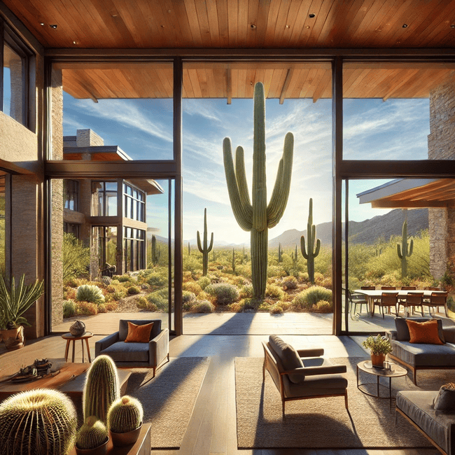 Verrado Home with White Tank Mountains View – A stunning Verrado property featuring a large patio with glass sliding doors opening to an incredible view of the White Tank Mountains, perfect for homeowners who love Arizona’s desert beauty.