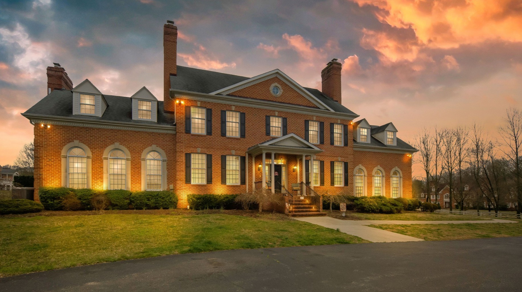 Dedicated property marketing webpage for a listed home