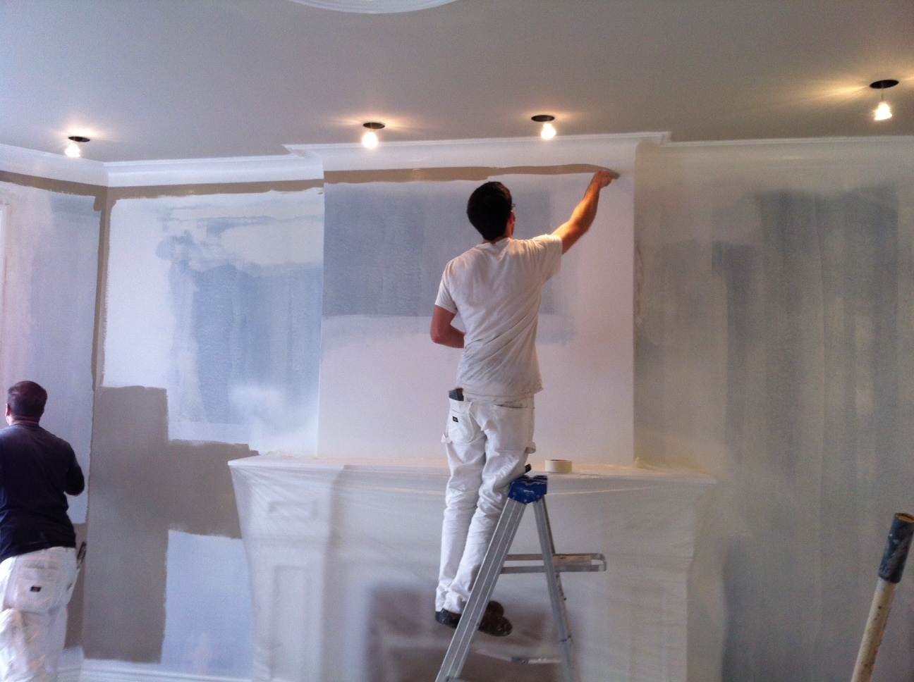 Interior painting and pre-listing home improvement work