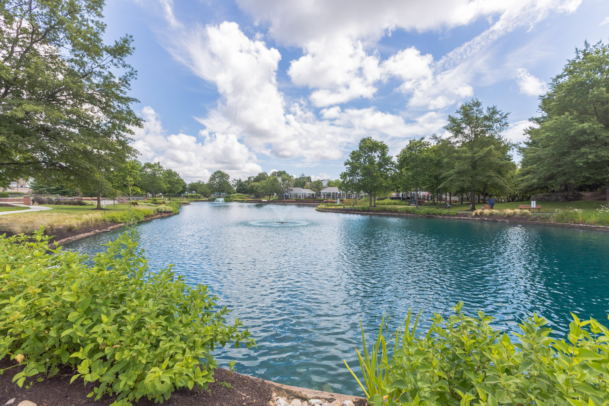 Lake at Piney Orchard community in Odenton Maryland