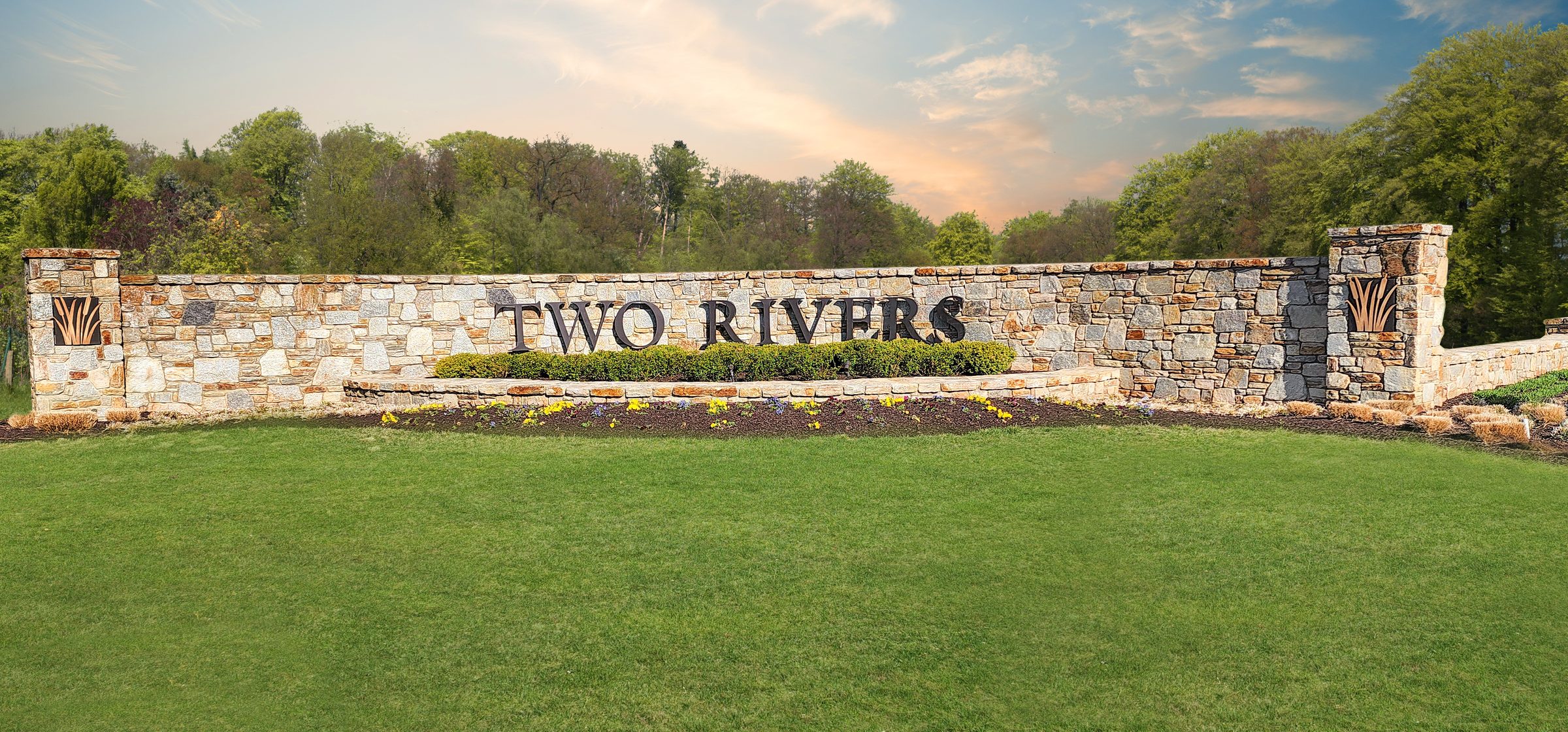 Two Rivers community entrance in Odenton MD