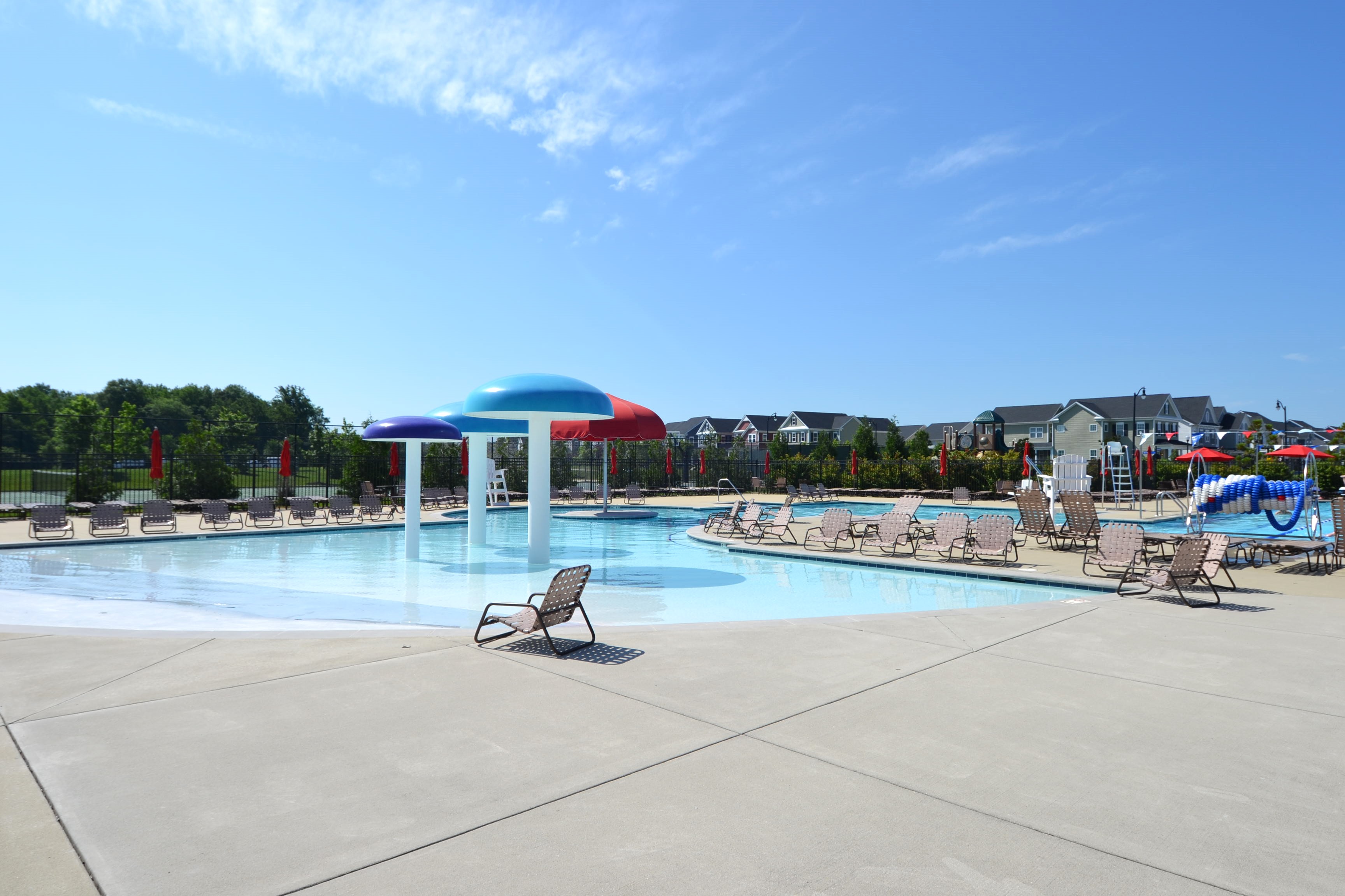 Community pool at Two Rivers Odenton Maryland