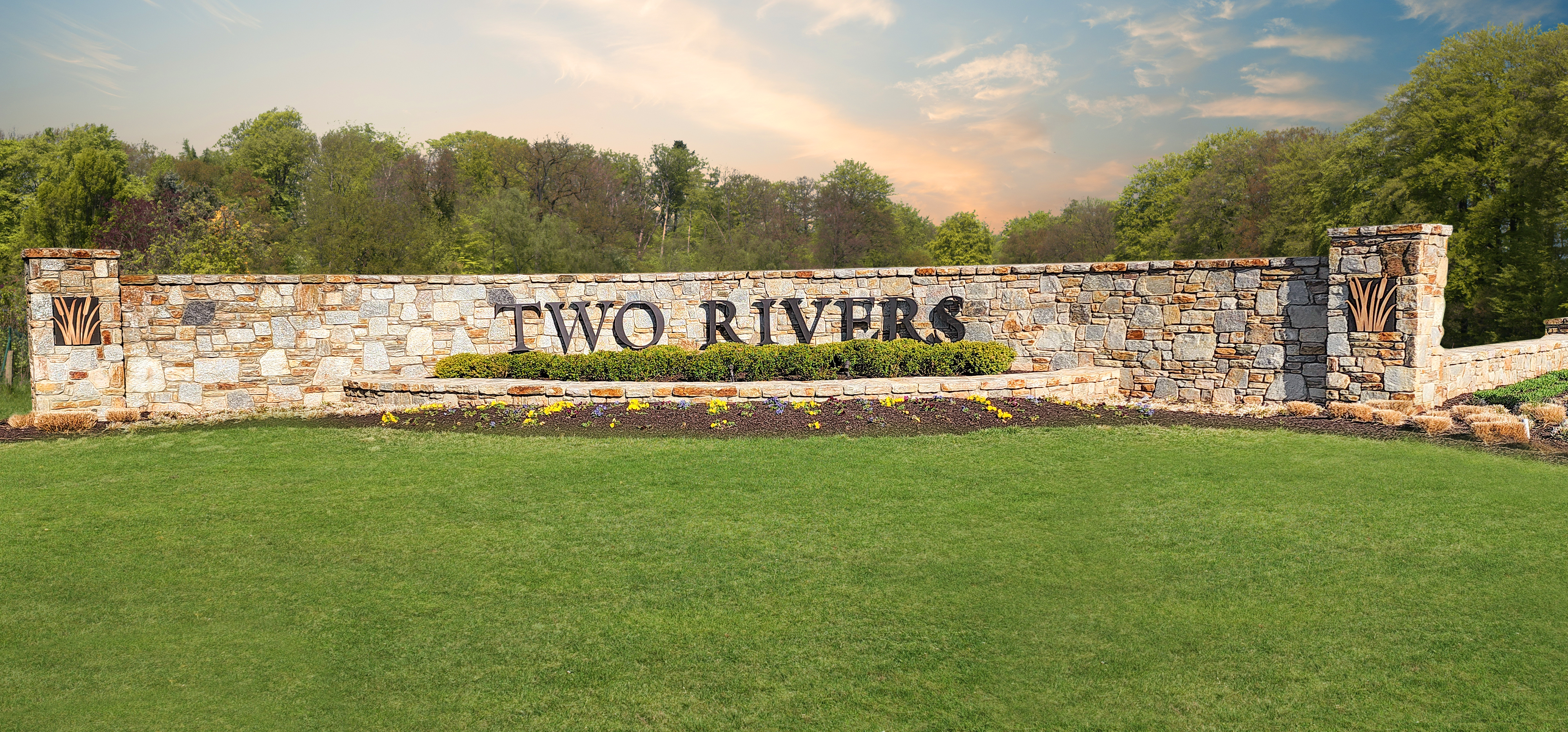 Two Rivers community entrance in Odenton MD