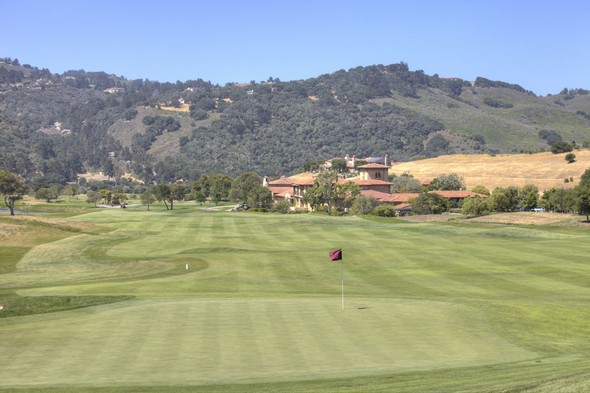Pasadera Country Club's first hole and fairway