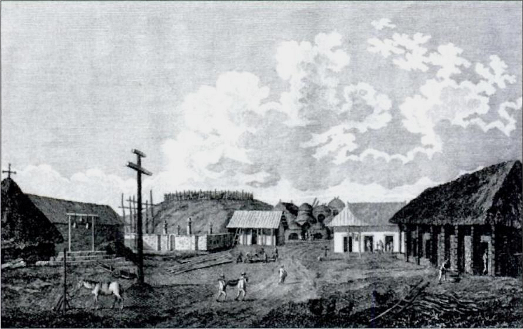 Artwork created by John Sykes Carmel California,1794 sketch