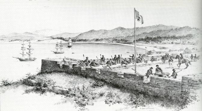 Presidio of Monterey in the Old Days
