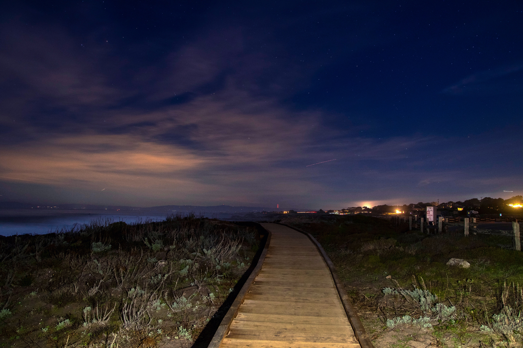 Asilomar State Beach Sunset taken in Pacific Grove from the boardwalk