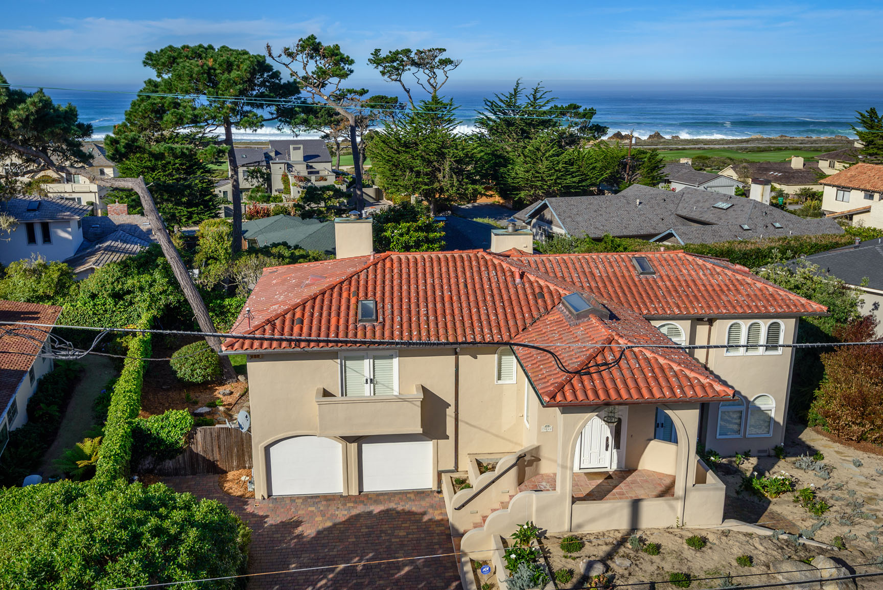 Ocean View Pebble Beach, CA Home for Sale in the Country Club West Area