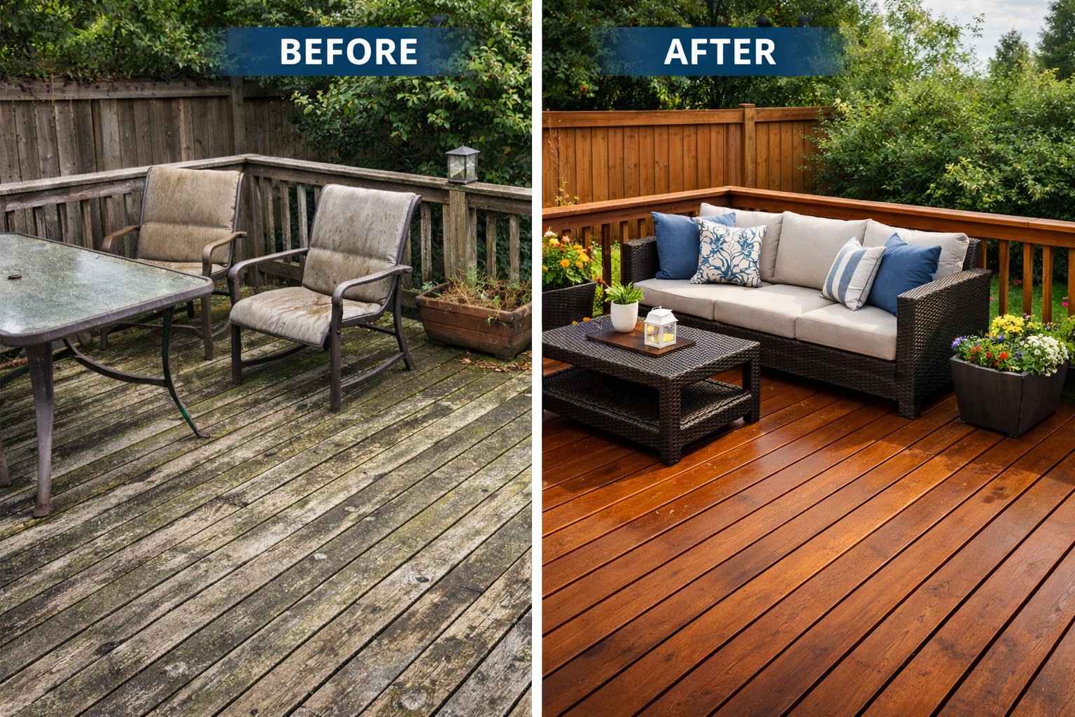 Spring a good time to refresh your deck or fence in the Pacific Northwest