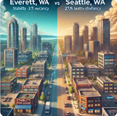 Everett vs. Seattle: Commercial Market Trends