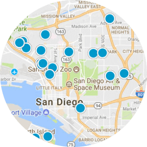 Interactive Map Search