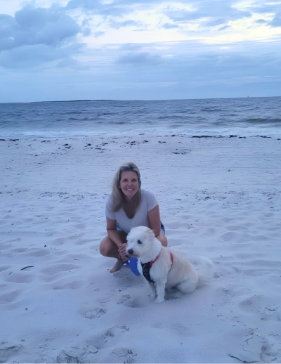 Linda Surles and Enzo