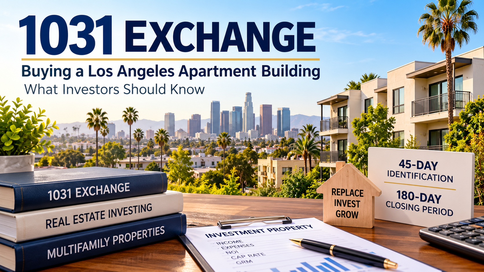 1031 Exchange Guide &ndash; Buying a Los Angeles Apartment Building as an Investment Property