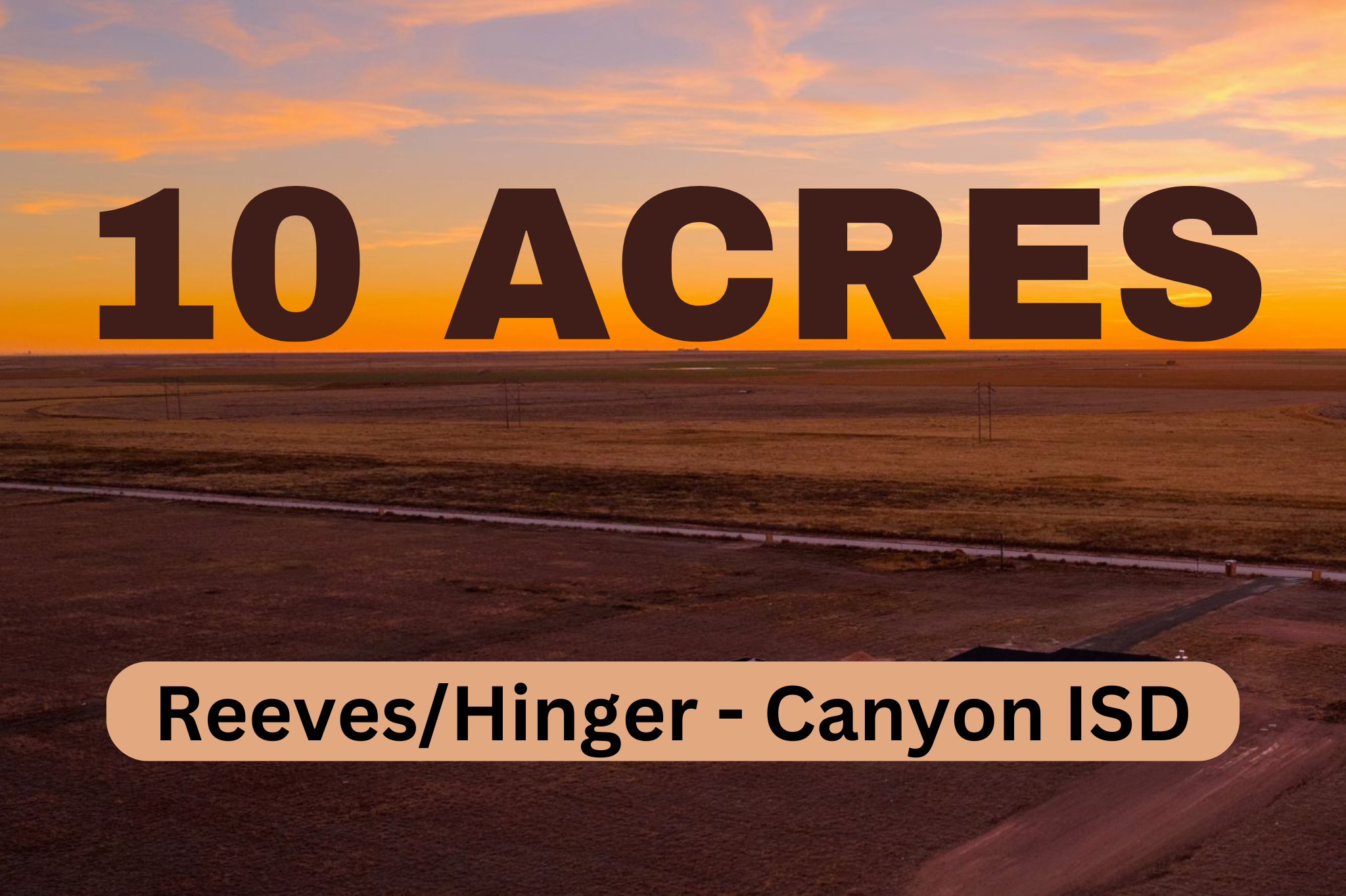 10 Acres for Sale South of Canyon