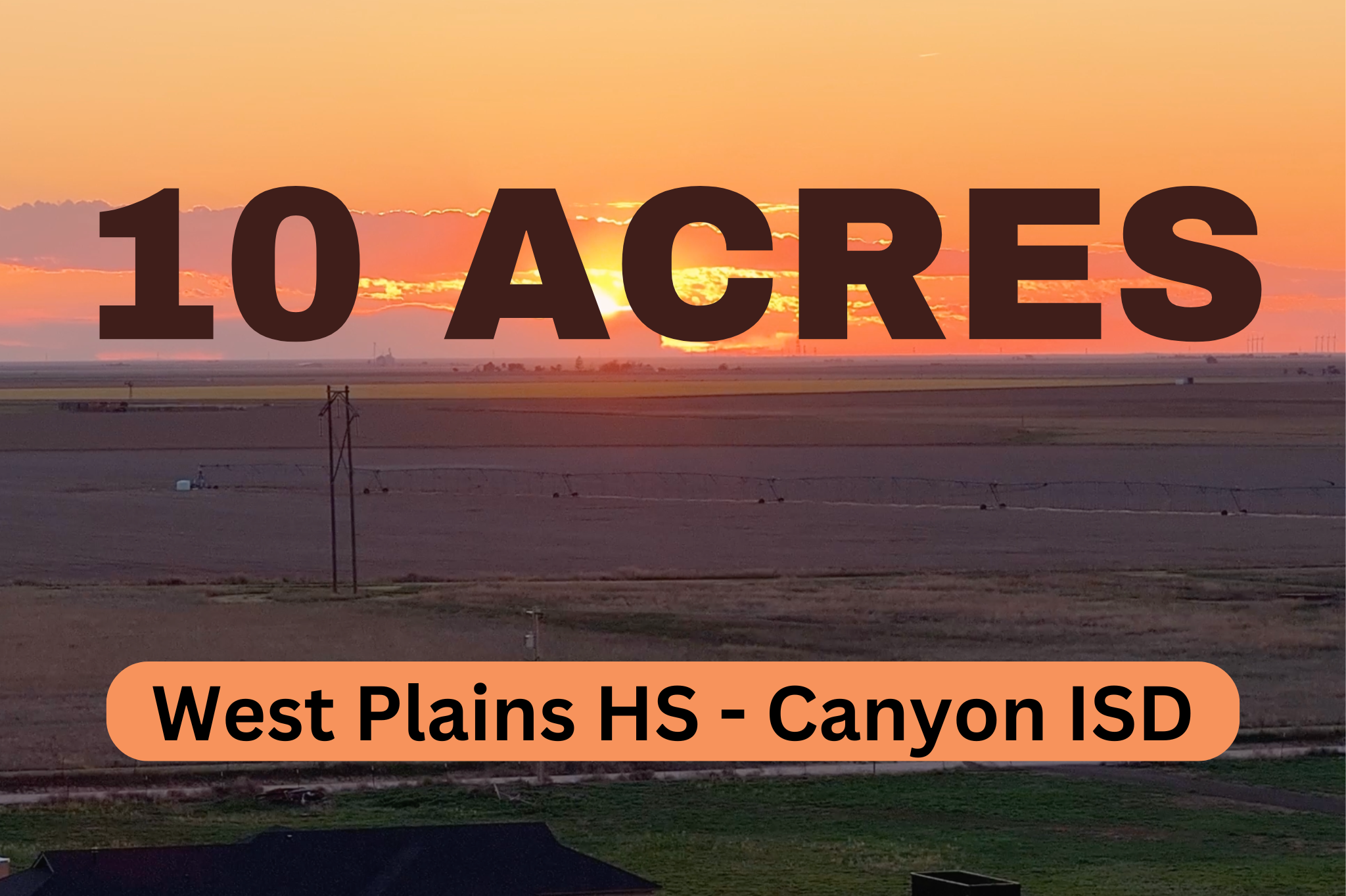 10 Acres for Sale in Canyon ISD