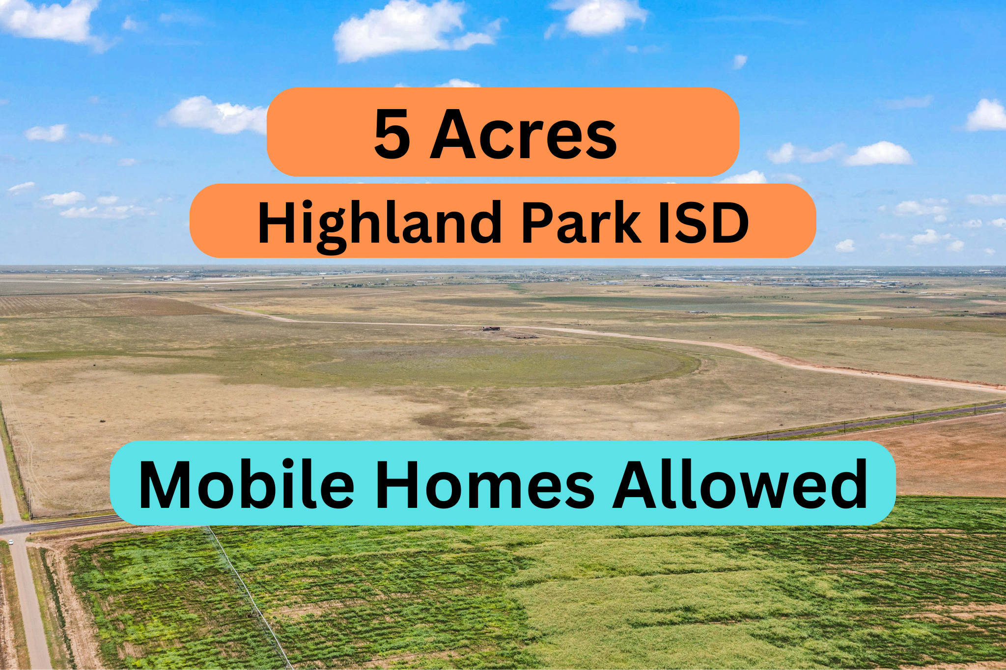 5 Acres on FM 1912 in Highland Park ISD Amarillo TX